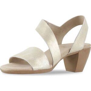 NWT Munro Lucia Gold Foil Leather Sandals Size 8.5